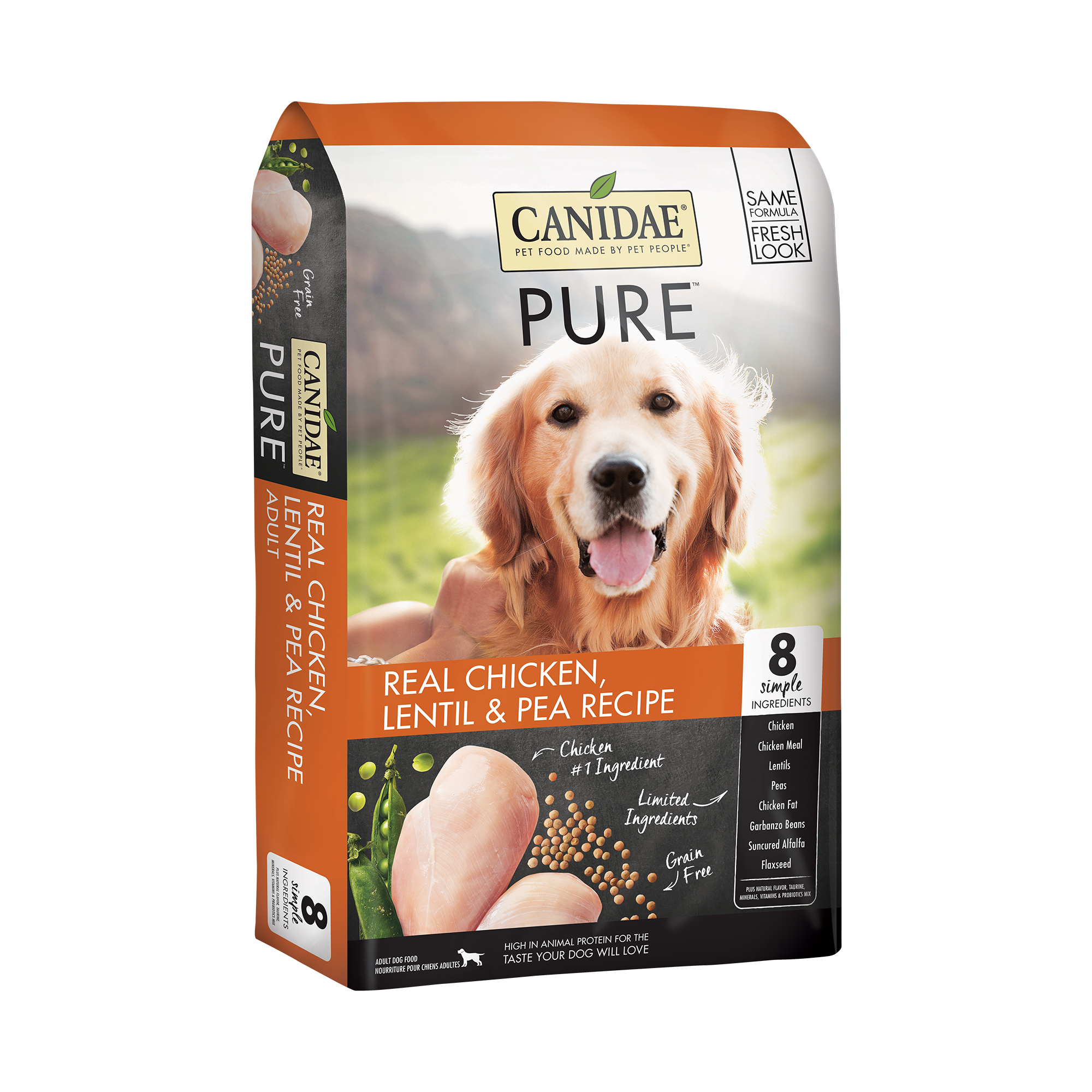 pure basic dog food